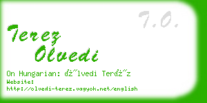 terez olvedi business card